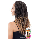 Freetresss Pre-Looped Crochet Braid - 2X HIPPIE BRAID 12"